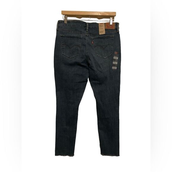 NEW LEVI’S 711 skinny jeans mid rise 14 medium 32 x 30 - Picture 2 of 7
